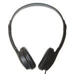 Soundnetic SN313 Stereo Disposable Bulk School Headphones with Leatherette Earpads